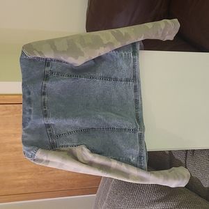 Camo Jean jacket